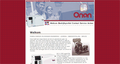 Desktop Screenshot of onan.nl